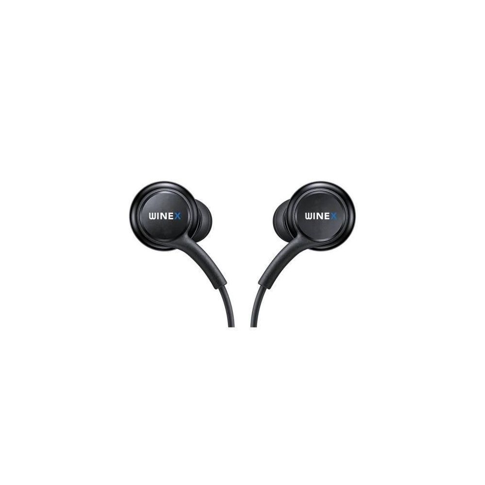 Winex Mobile AKG Type C Mikrofonlu Siyah Kablolu Kulaklık