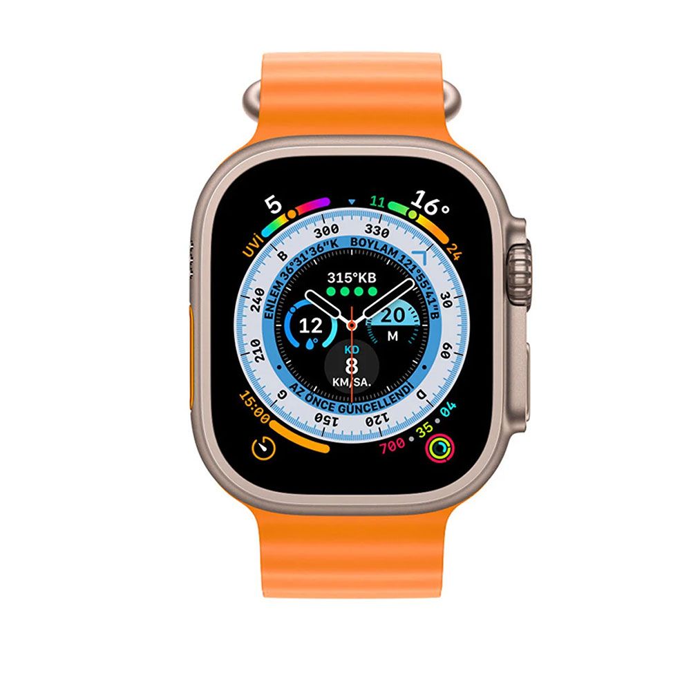 Winex Watch 8 Ultra Max Turuncu Akıllı Saat