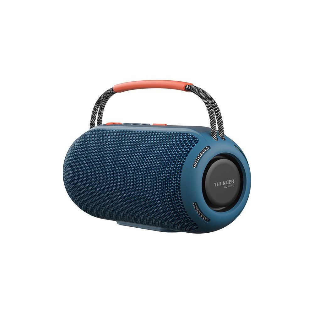 Wiwu H6 RGB Işıklı Askılı TWS Mavi Bluetooth Speaker