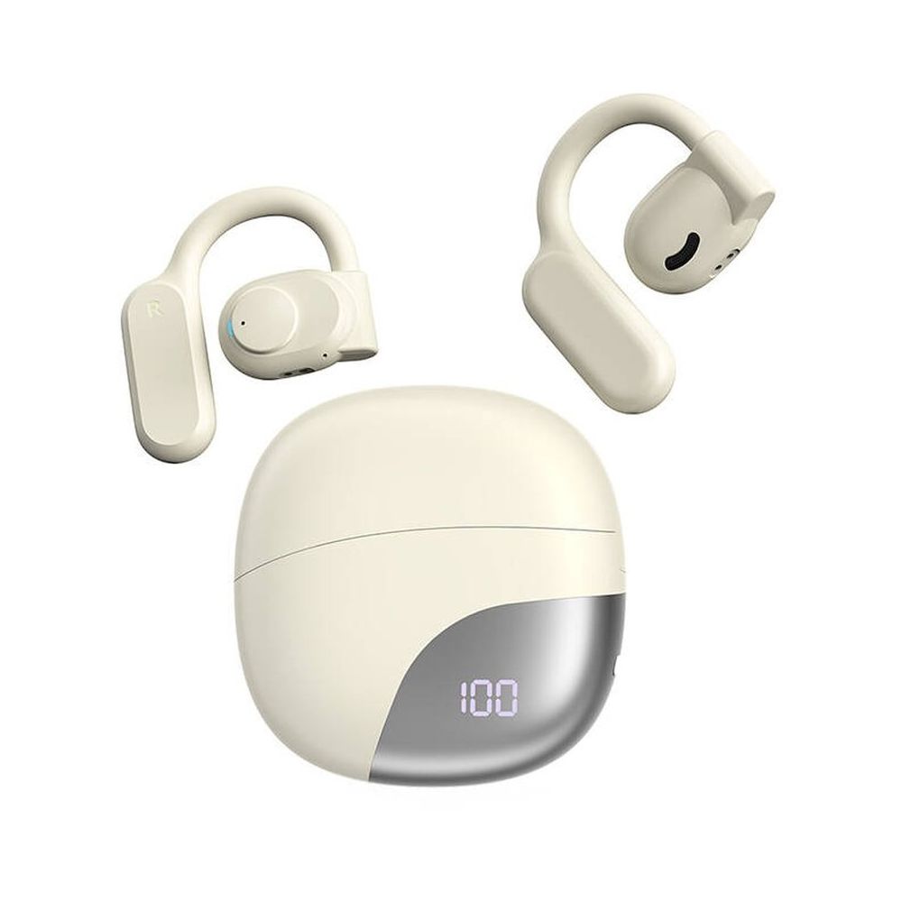Wiwu Openbuds T20 Krem Bluetooth Kulaklık