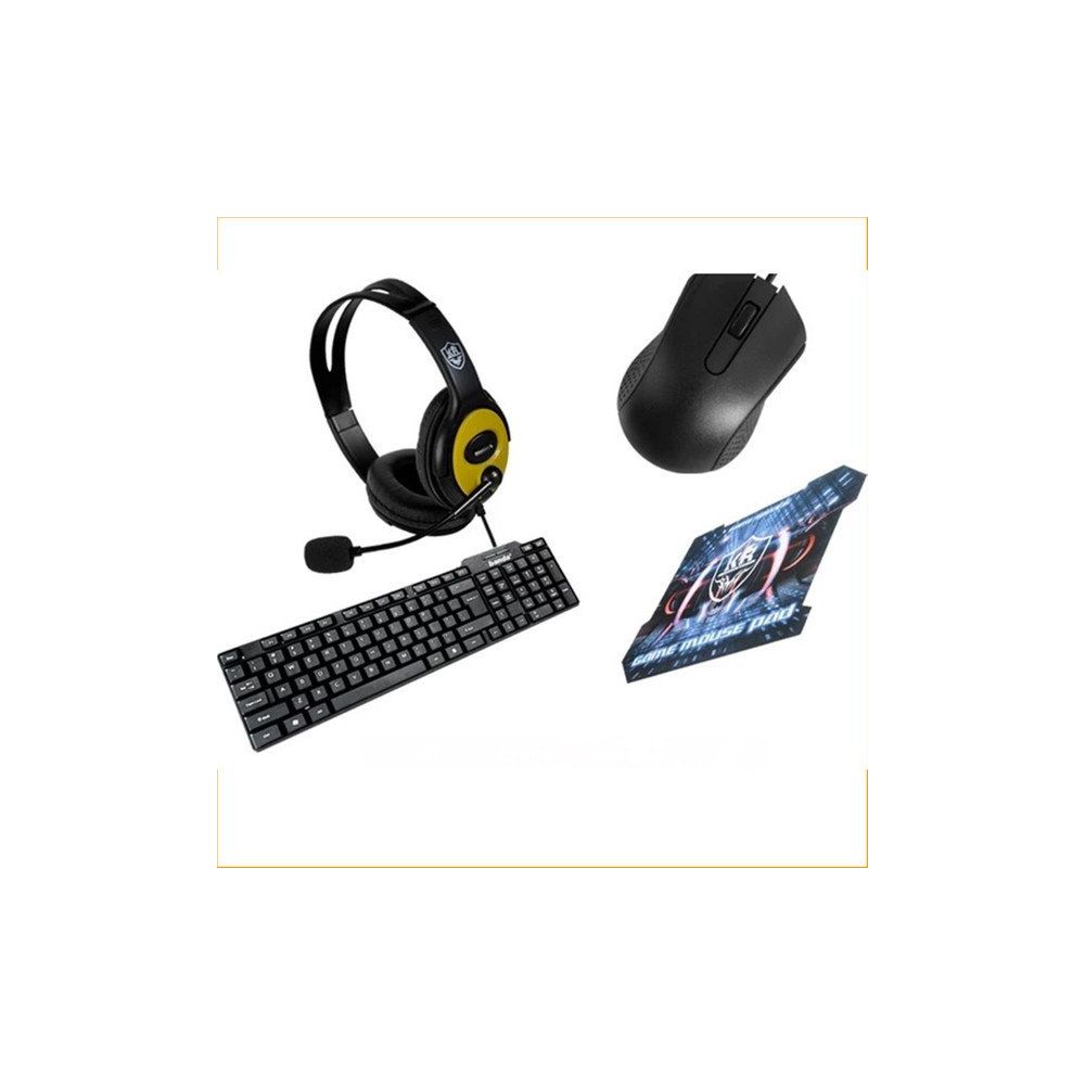 Wonex GM040 Siyah Oyuncu Kulaklığı