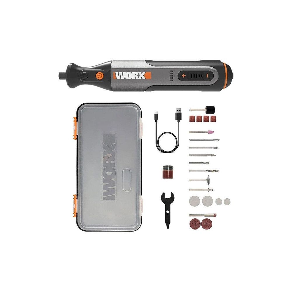 Worx WX106 8 Volt Kalem Tipi Devir Ayarlı Profesyonel Gravür Makinesi ...