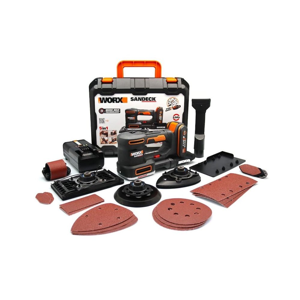 Worx Wx820 20 volt 2.0 Ah. Li-Ion Profesyonel Devir Ayarlı Çok