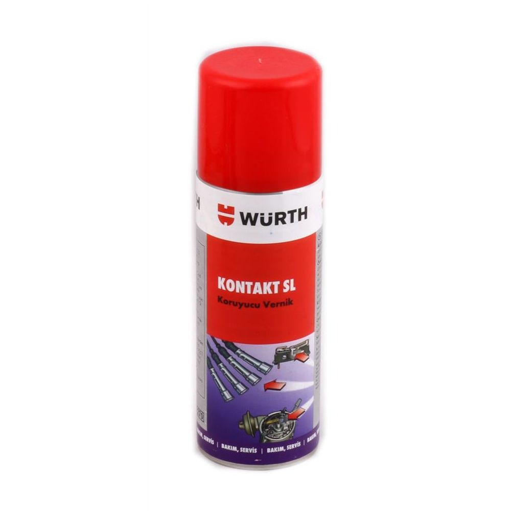 Würth 089370 Şeffaf Vernik 200 ml Kontakt SL-Koruyucu Fiyatları