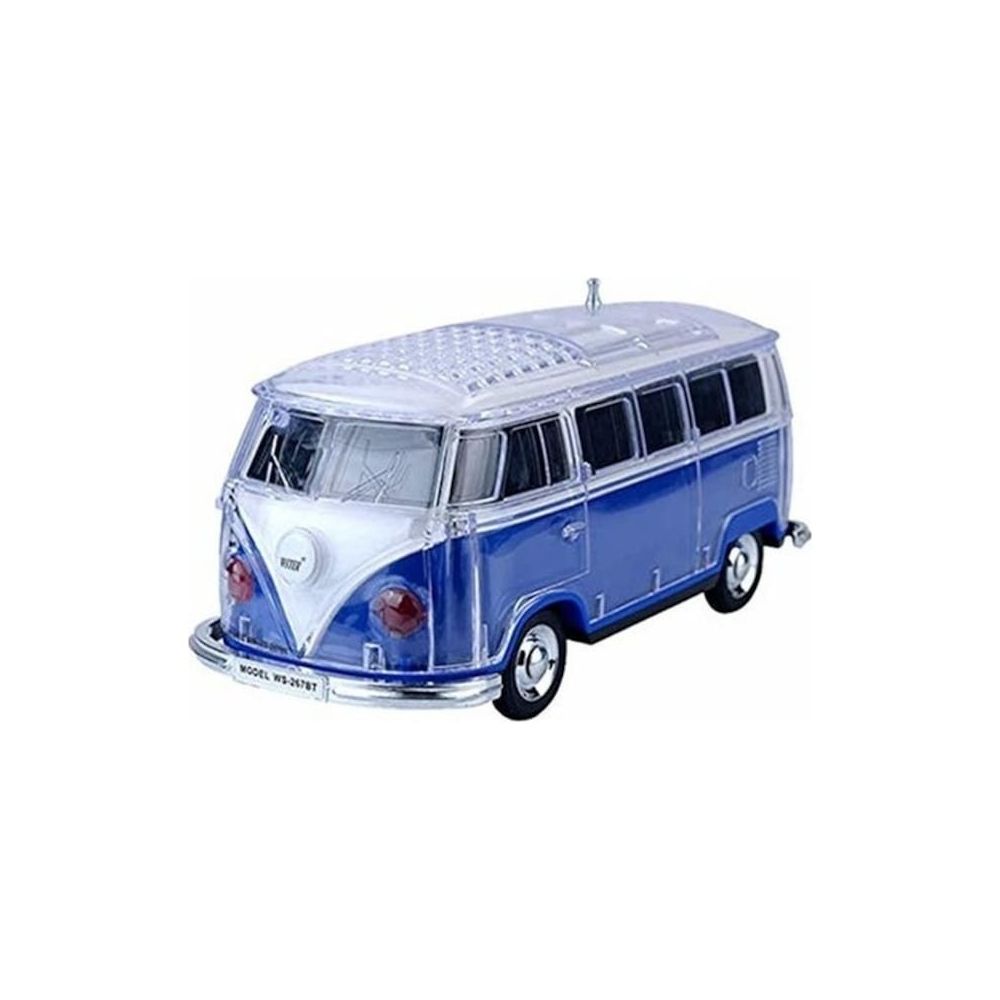 Wster WS-267BT Woswos Mavi Minibüs Görünümlü Bluetooth Hoparlör