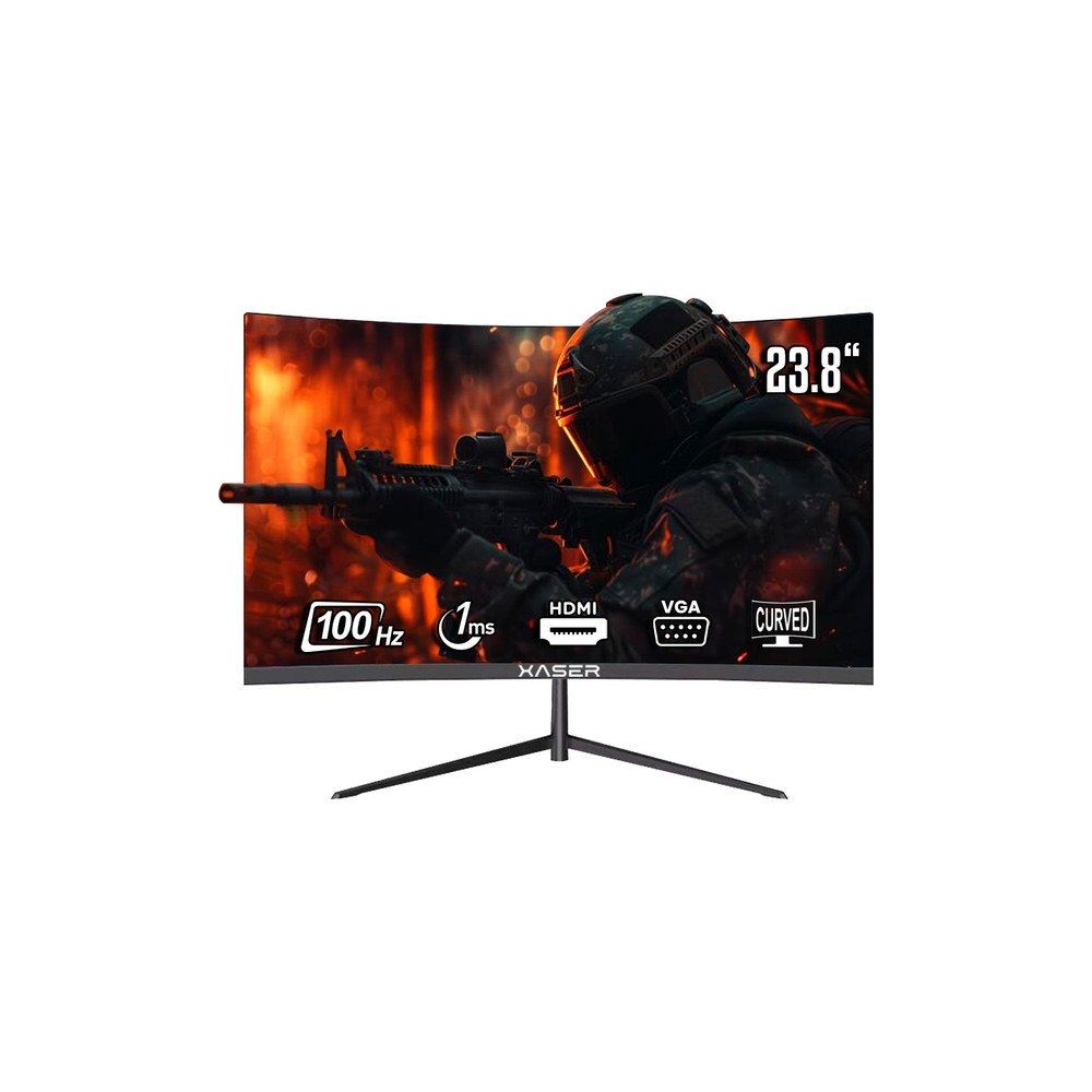 Xaser XR-C2380FHD 23.8 inç 100Hz 1ms Curved Oyuncu Monitörü
