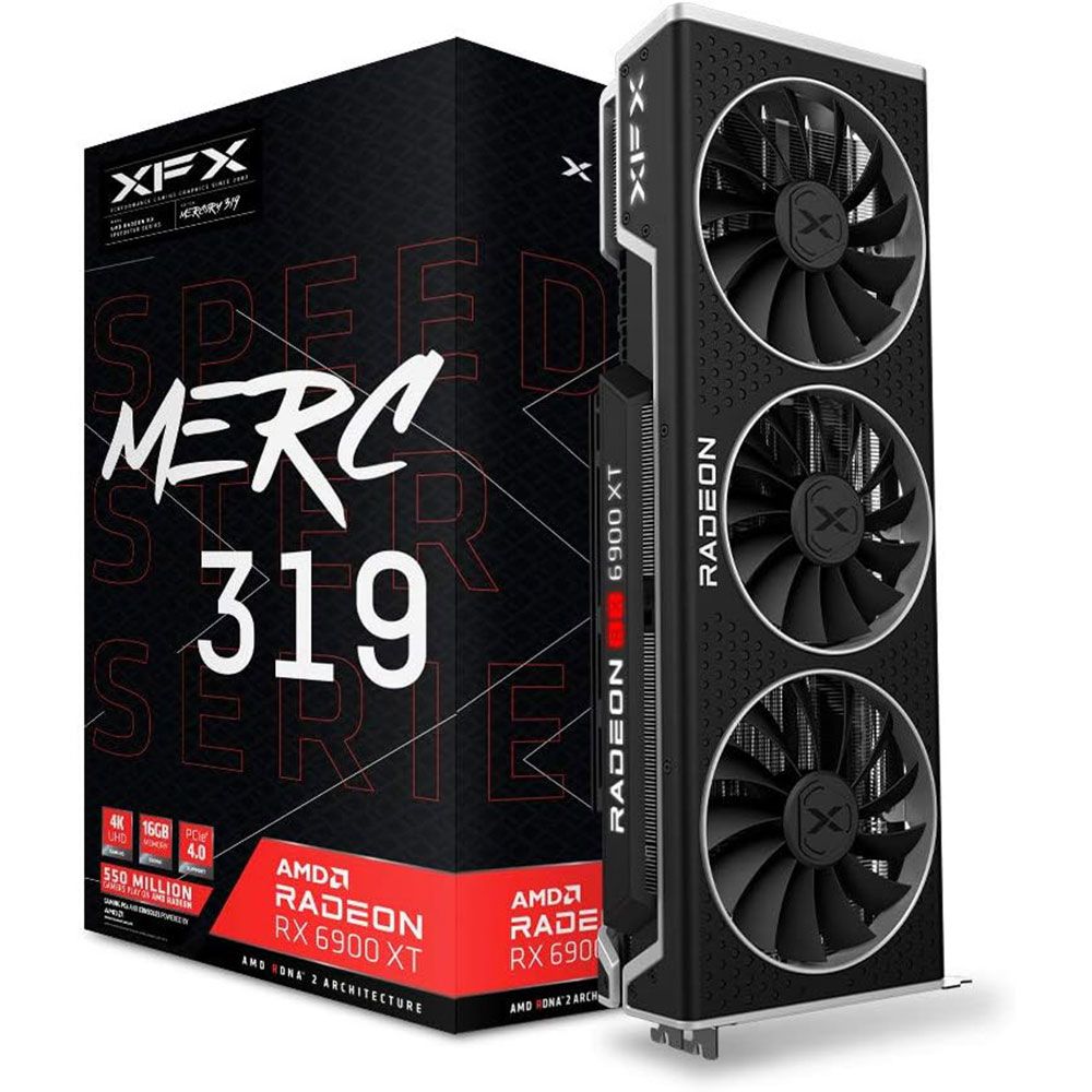 XFX AMD Radeon RX 6900 XT Speedster MERC319 Black RX-69XTACBD9 16