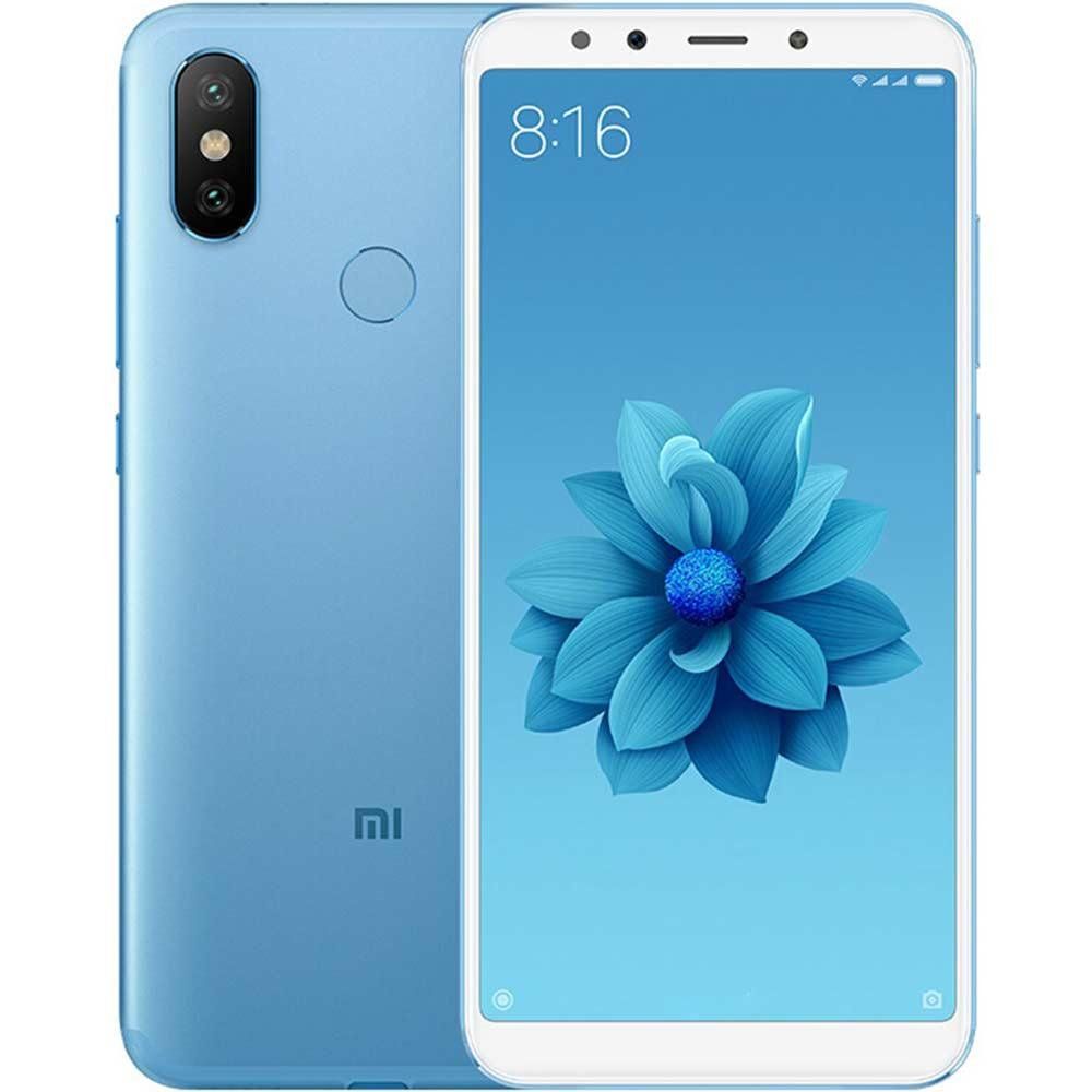 Xiaomi Mi 6X 64GB 5.99 inç 12 MP Çift Hatlı Cep Telefonu Mavi