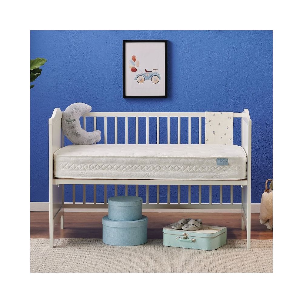 yatas bedding baby blue star yayli 60x120 cm yatak fiyatlari