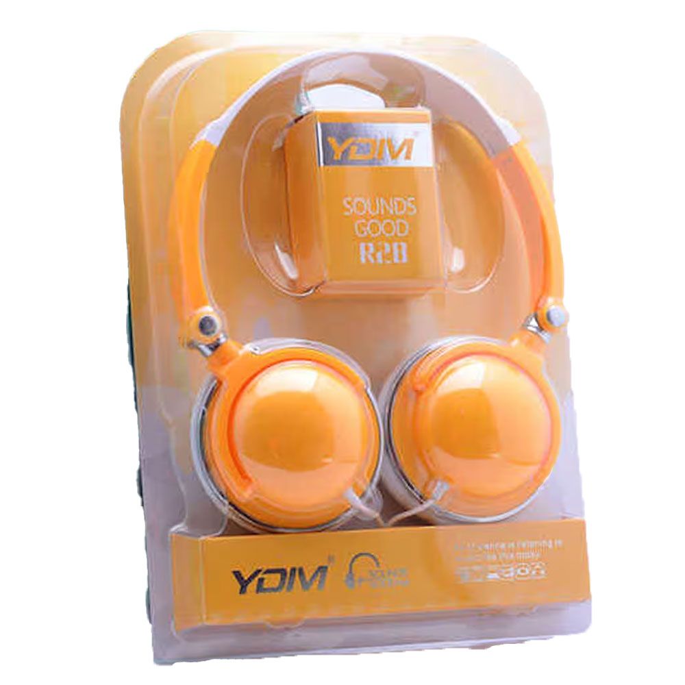 YDM R28 Sound Good Sarı Kulaklık