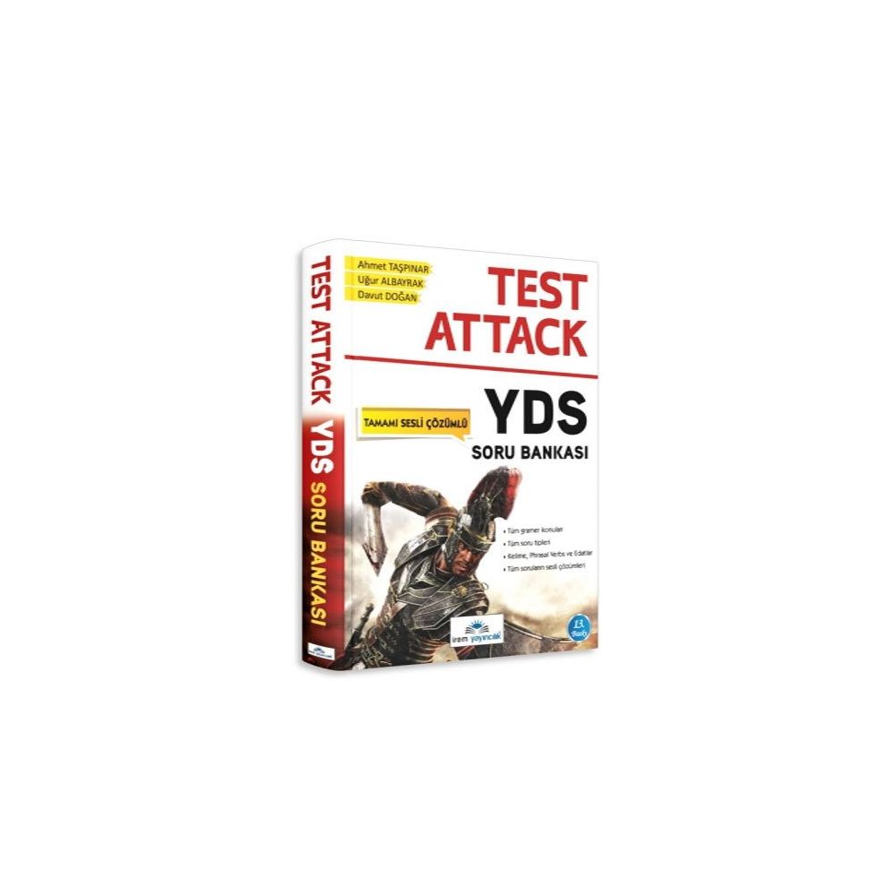 YDS Test Attack Soru Bankası - Uğur Albayrak Ahmet Taşpınar Davut