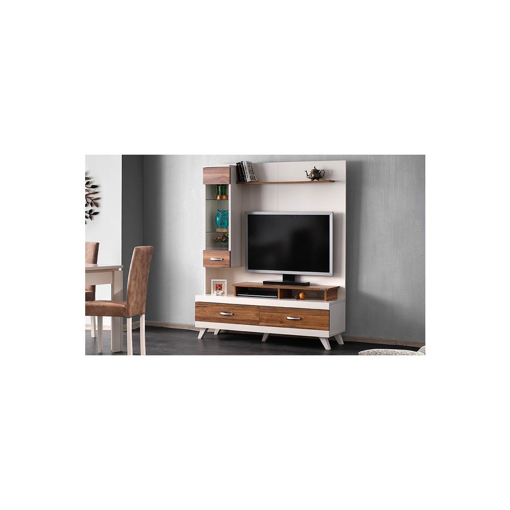 Ipek Ekru 220 Tv Unitesi Modern Tv Uniteleri Berke Mobilya
