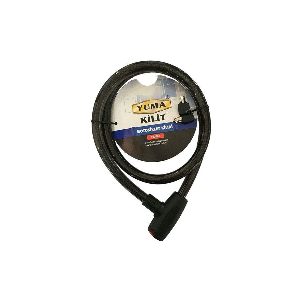 Yuma YM-746 150 cm Bisiklet Motorsiklet Kilidi Fiyatları