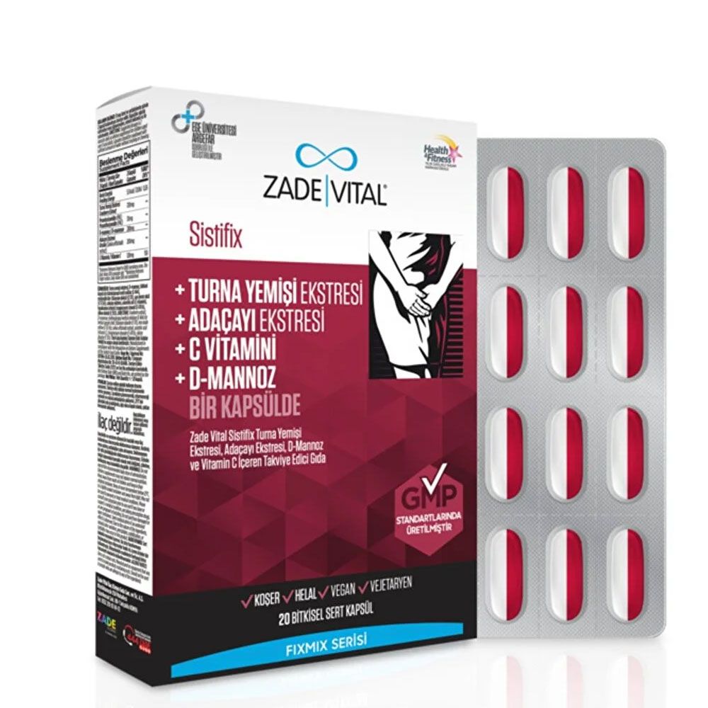 Zade Vital Sistifix 20 Kapsül Fiyatları