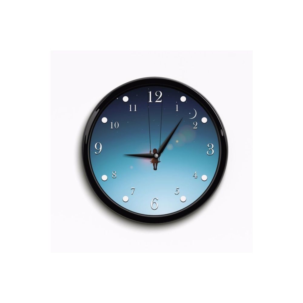 zarif d017 30x30 cm dekoratif cocuk odasi duvar saati fiyatlari