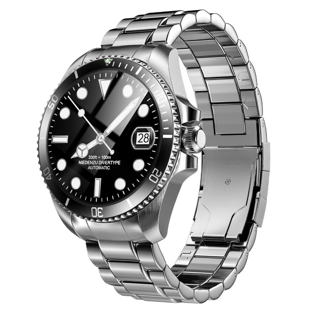 Zcwatch V0525 316L Siyah Akıllı Saat