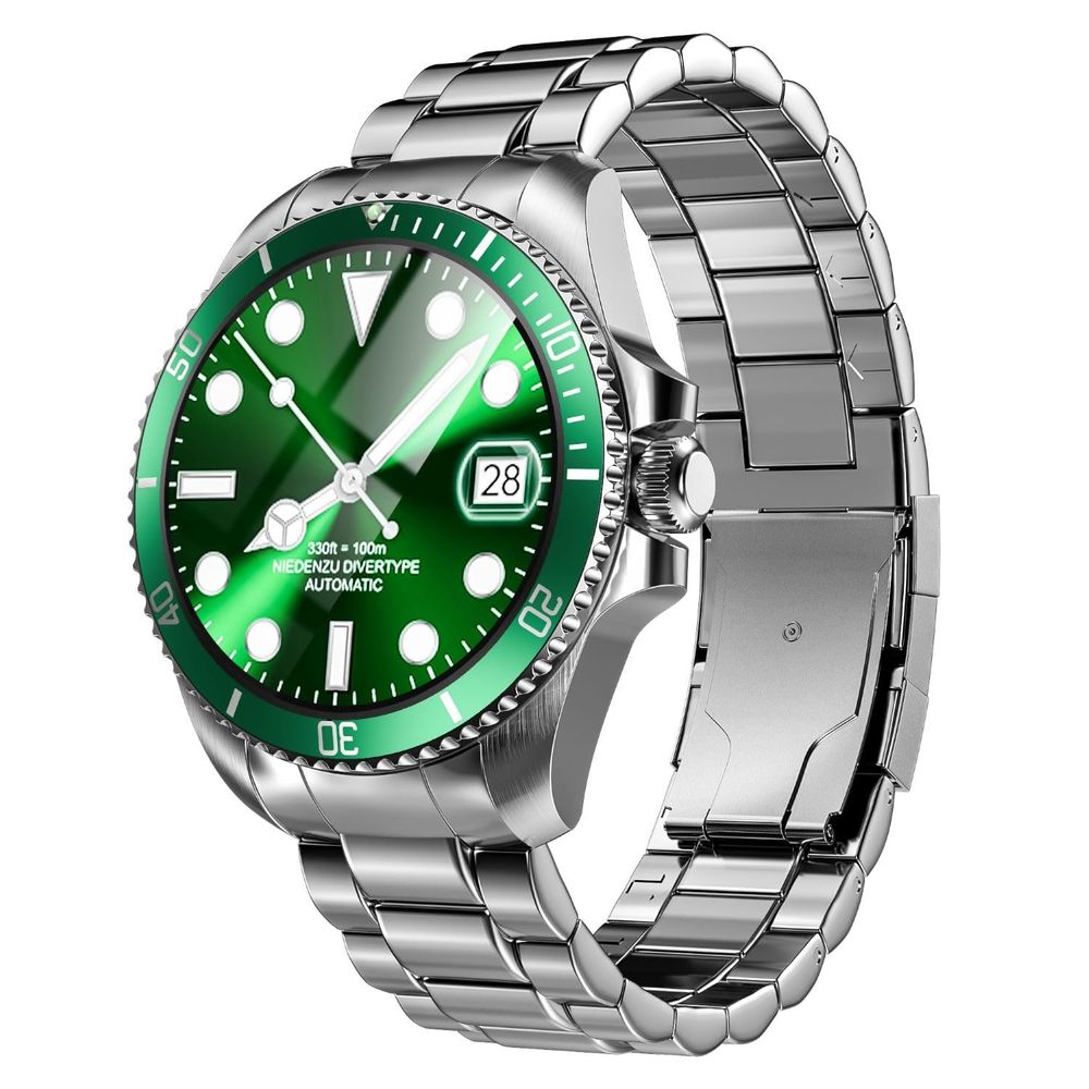 Zcwatch V0525 316L Yeşil Akıllı Saat