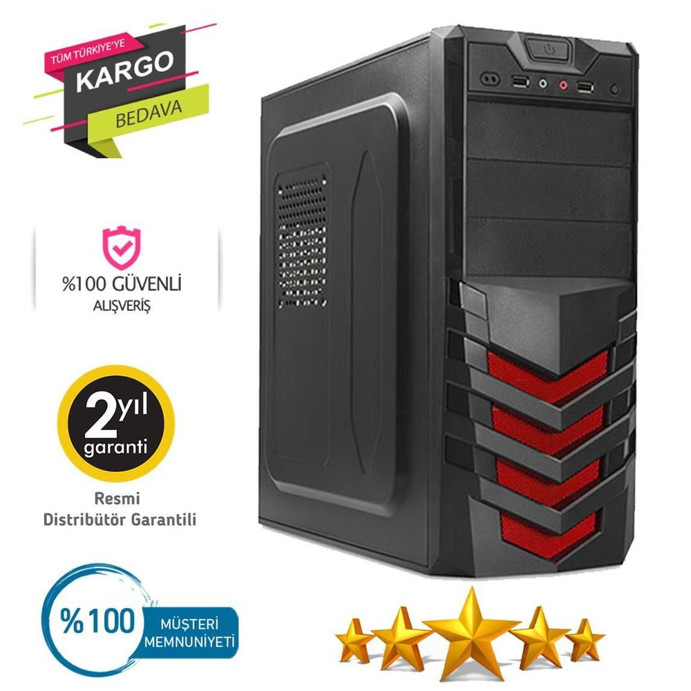 Zeiron A240 Intel Core i5 650 8GB Ram 240GB SSD 4GB E.K. Masaüstü Bilgisayar
