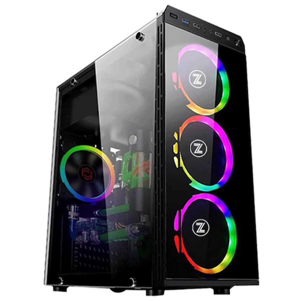 Zeiron GTX50 Ryzen 5 3600 16 GB RAM 1TB HDD 256GB SSD GTX 1650 FreeDOS 23.8 inç Monitör Oyun Bilgisayarı