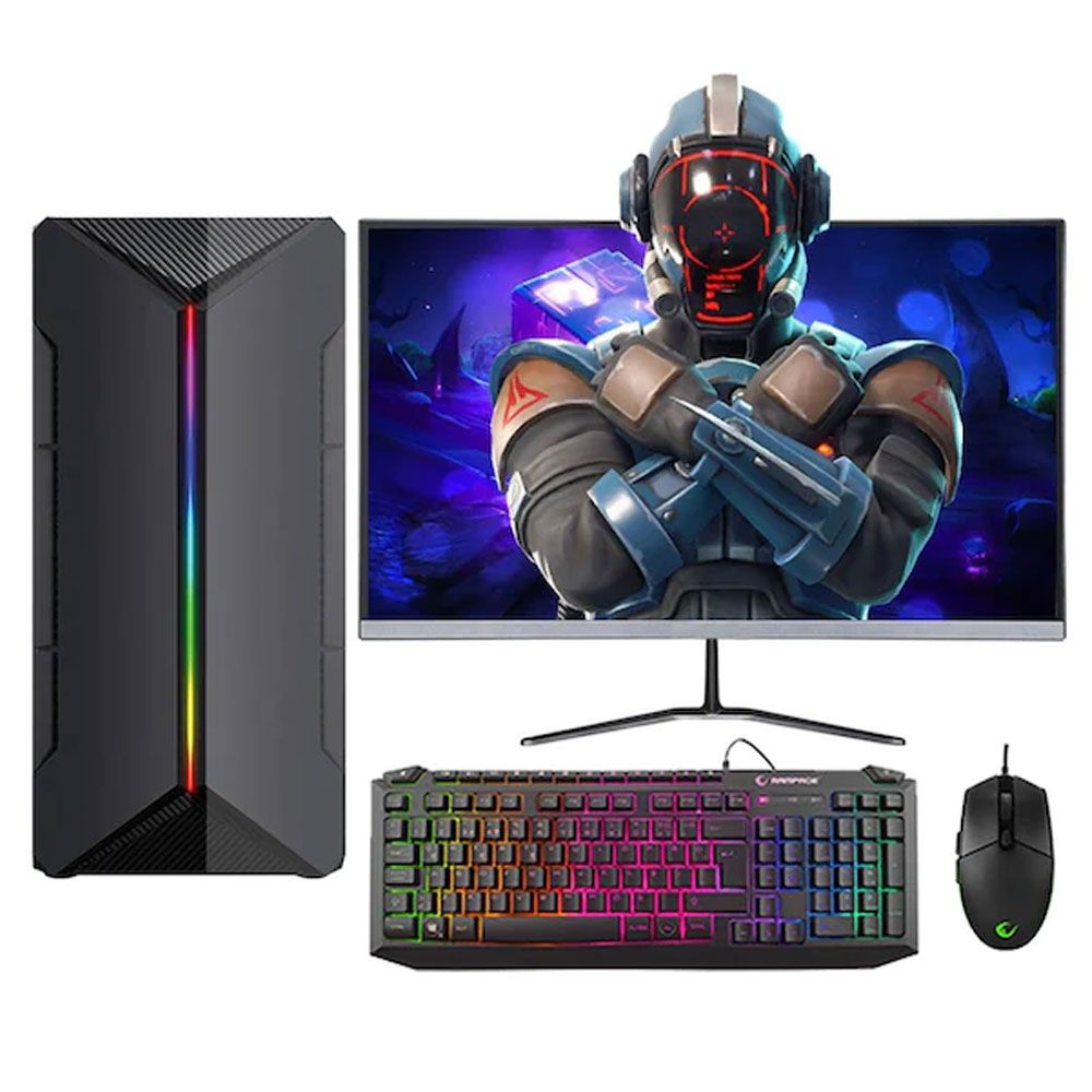 Zeiron PX50 i5-650 8GB RAM 500GB HDD 240GB SSD GT 730 FreeDOS 24 inç Monitör Oyun Bilgisayarı