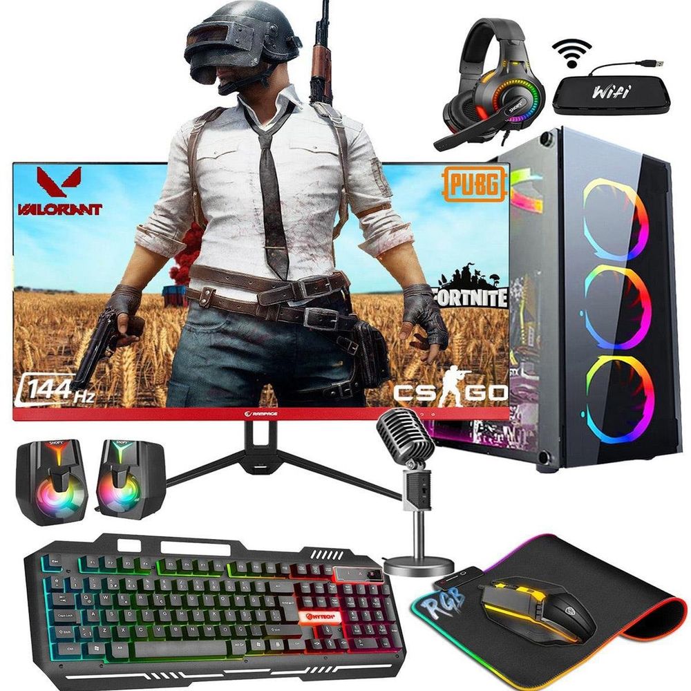 Zeiron Sirius X15 i5-3470 8GB RAM 320GB HDD 512GB SSD GTX 1050 Ti FreeDOS 24 inç Monitör Oyun Bilgisayarı