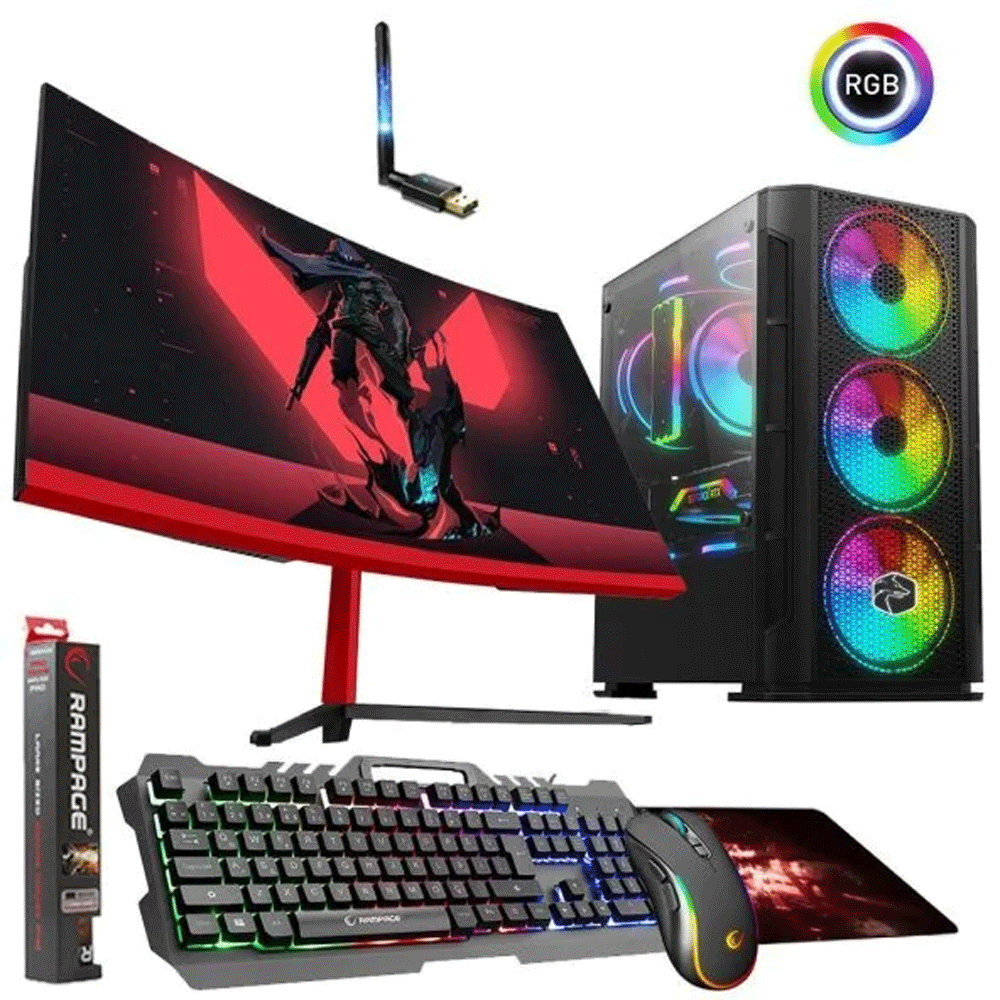 Zeiron SX80 i7 860 8GB RAM 500GB HDD 120GB SSD GT 730 FreeDOS 24