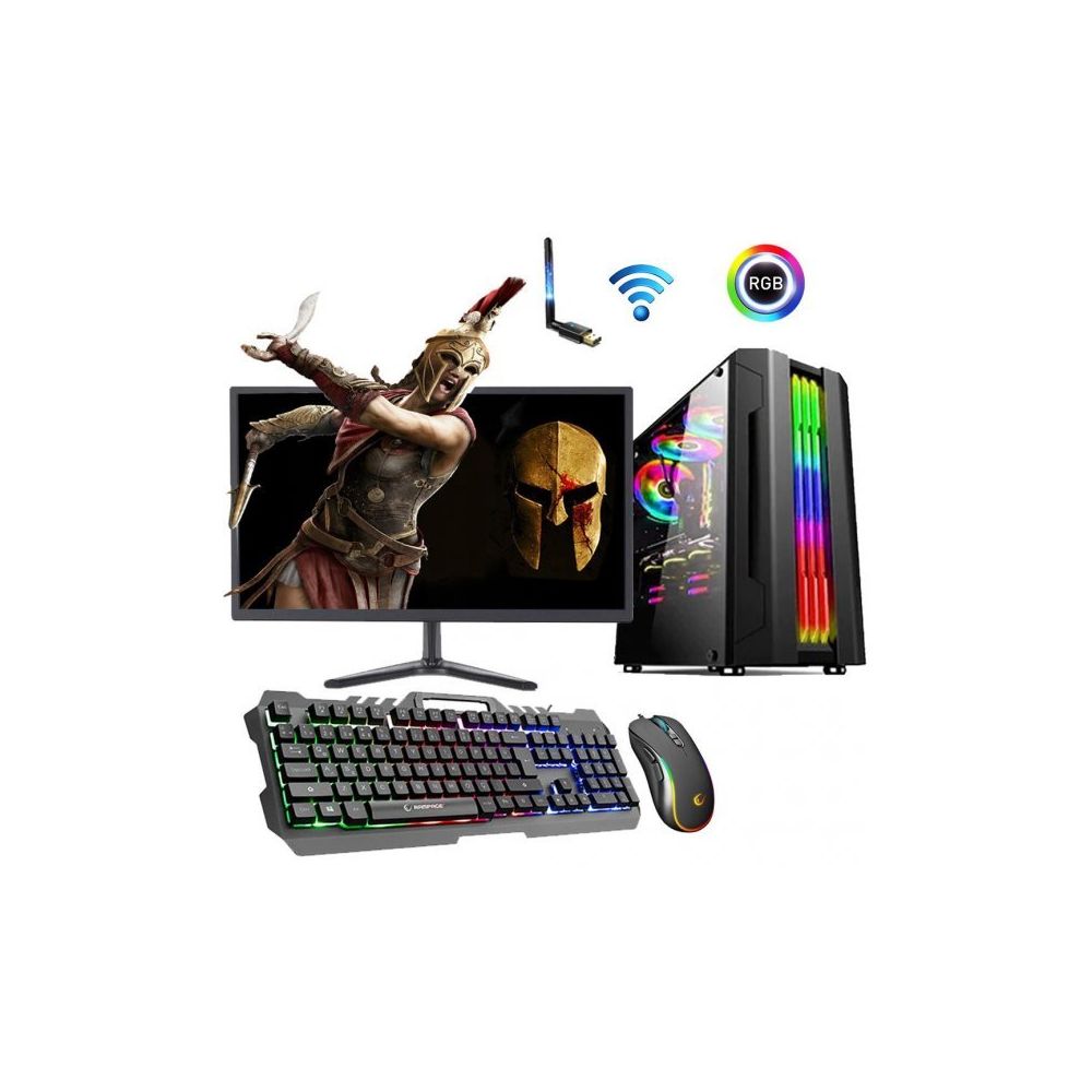 Zeiron Vulcan Lite X60 i5-3470 16GB RAM 500GB HDD 240GB SSD 4GB GT 730 FreeDOS 18.5 inç Monitör Oyun Bilgisayarı