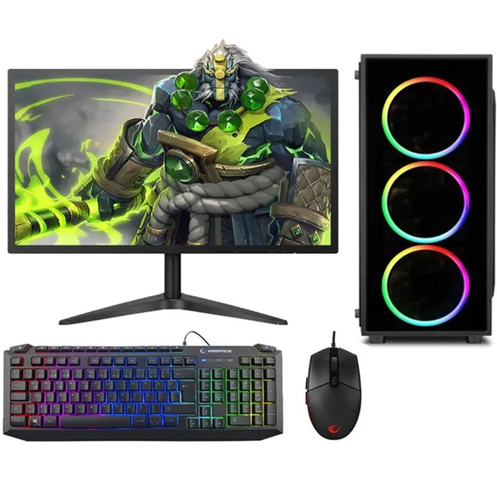 Zeiron ZRN-GX60 i5-3470 16GB RAM 1TB + 120GB SSD RX 550 21.5 inç Oyun Bilgisayarı
