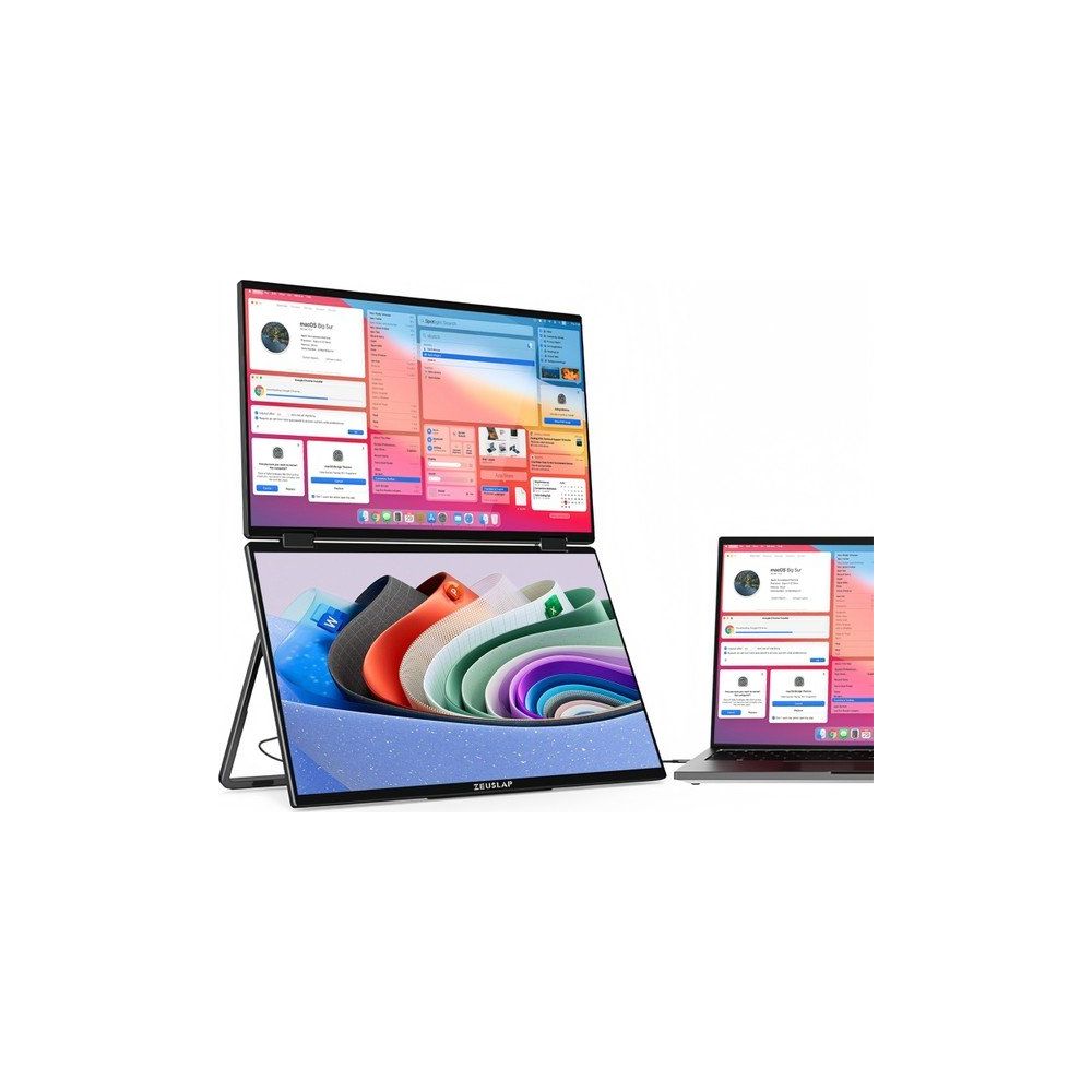 Zeuslap Z15W 15.6 inç Çift Ekran Taşınabilir Monitör