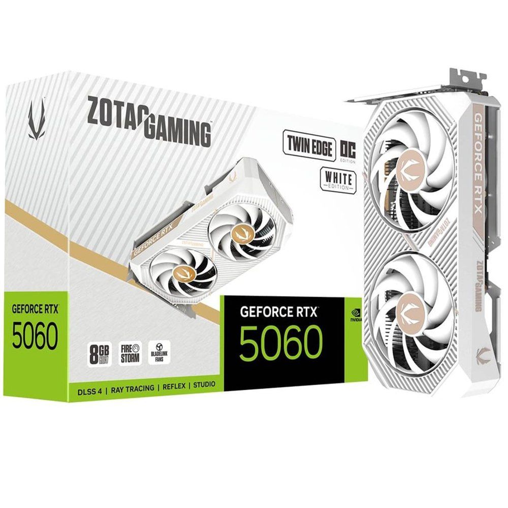 Zotac GeForce RTX 5060 Twin Edge OC White ZT-B50600Q-10M 8GB GDDR7