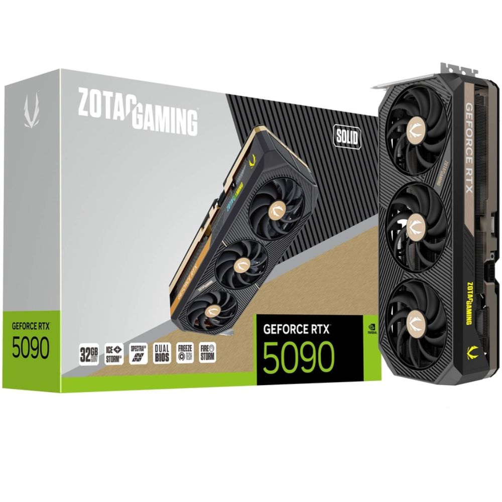 Zotac GeForce RTX 5090 Solid OC ZT-B50900J-10P 32GB GDDR7 Ekran