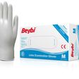 Beybi Pudralı Medium 100'lü Paket Latex Muayene Eldiveni 