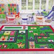 Confetti Town Anaokulu 200x290 cm Çocuk Odası Halısı