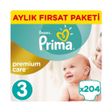 Prima Premium Care No:3 Midi 204 Adet 5-10 kg Bebek Bezi