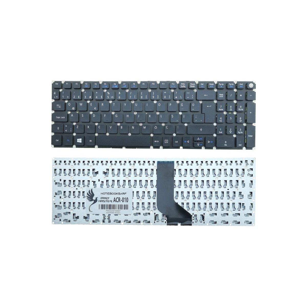 Acer Aspire 3 A315-21G-96JV Siyah Notebook Klavye Fiyatları ve Özellikleri