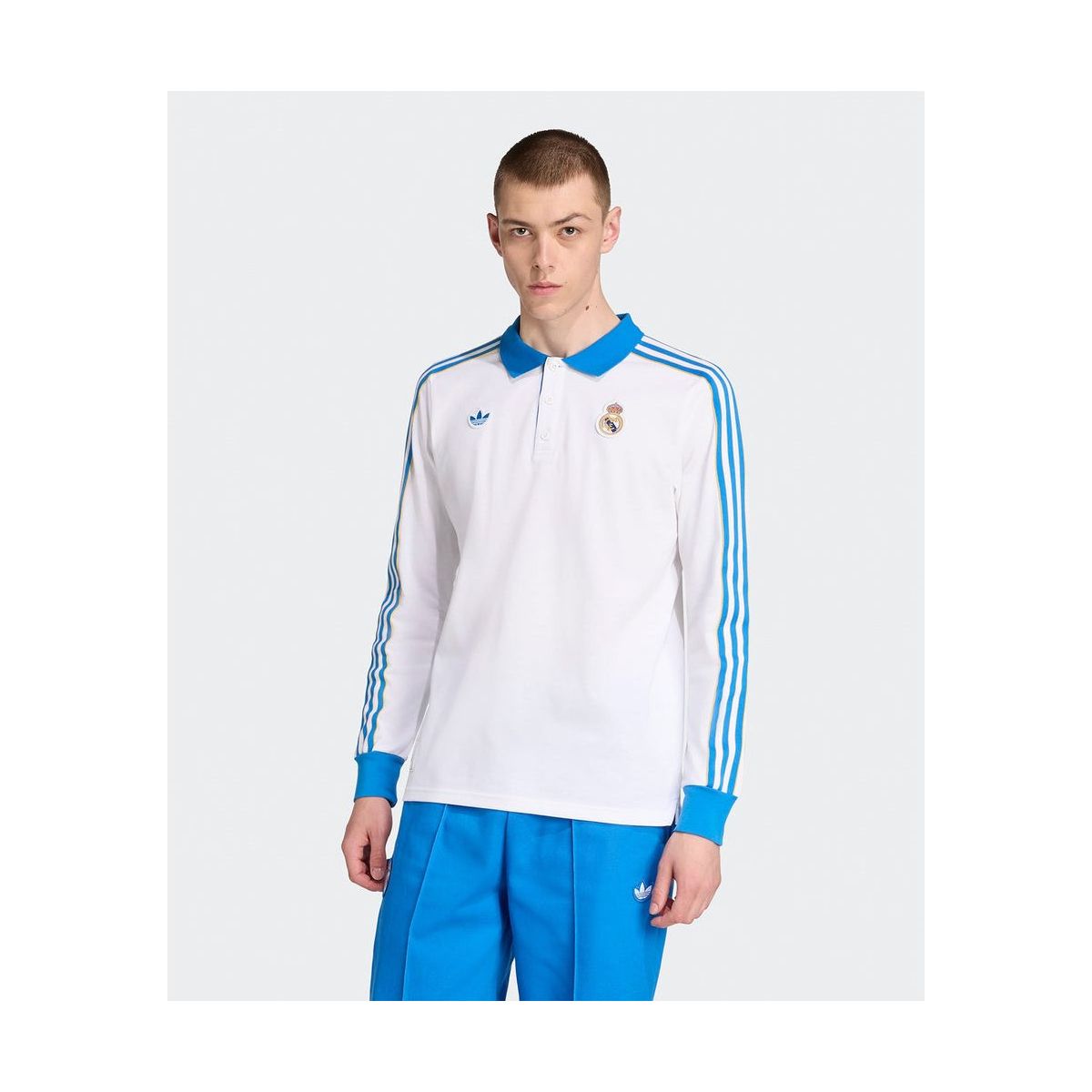 adidas Real Madrid シャツ 長袖 adidas（アディダス） メンズ サッカー/フットサル ライセンスシャツ