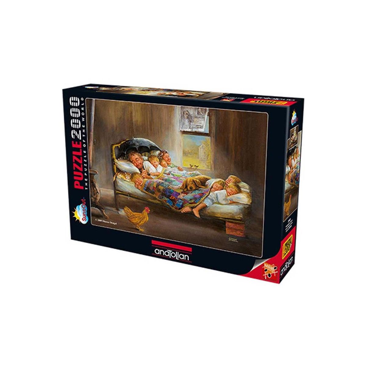 Anatolian Puzzle 'Home Sweet Home' – 1000 Teile, Hochwertiger Druck, Perfekt Für Puzzle-Fans