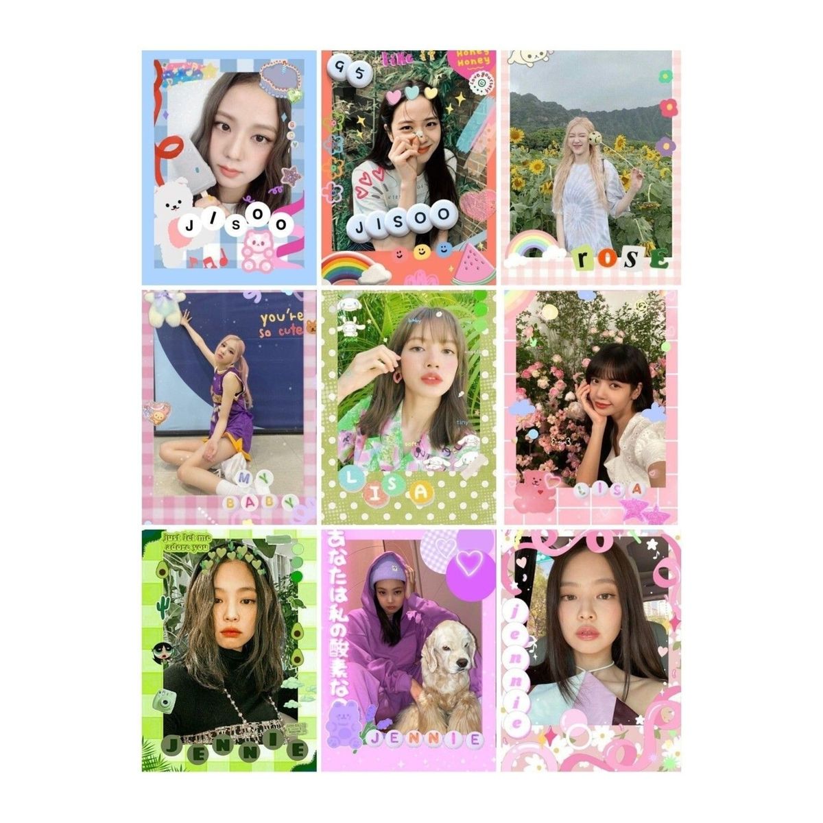 Kpop Dünyasi Blackpink Photocard Set V2 - Trendyol