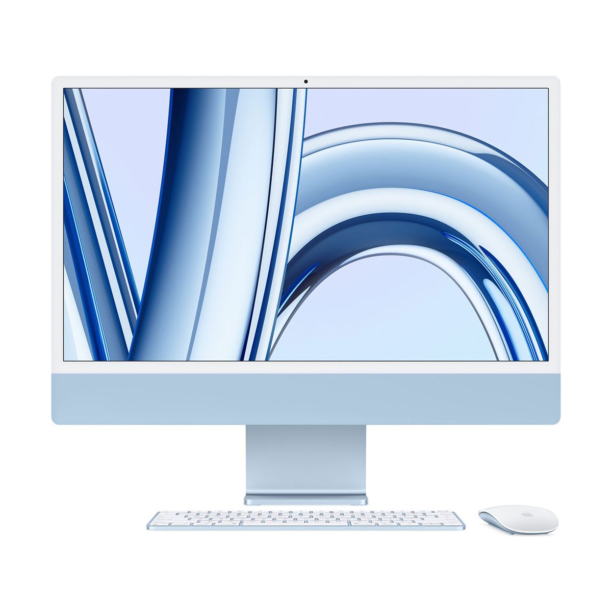 美品 Apple M1 iMac 24インチ　メモリ8GB 512GB  ブルー Apple iMac MQRR3TU/A M3 8CPU 10GPU 8GB RAM 512GB SSD macOS 24 inç