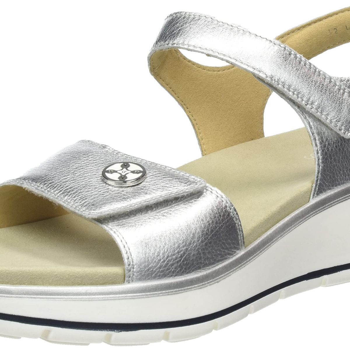 ara Sapporo, Scarpe da Ginnastica Donna, Blu, 42.5 EU Larga