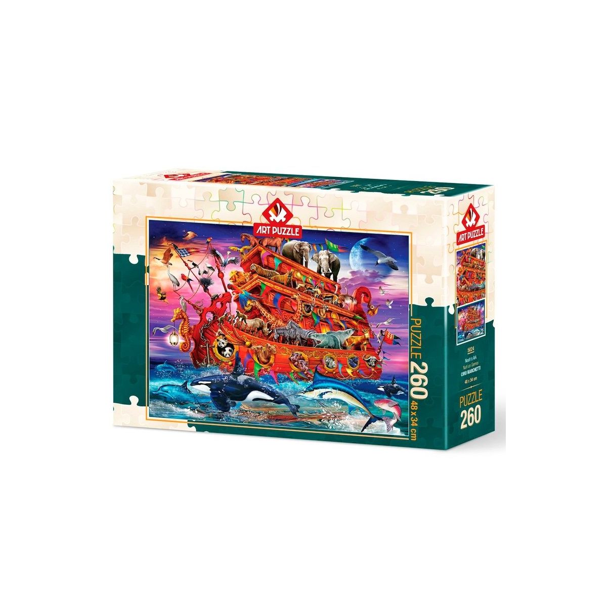 Art Puzzle 260 Parça Nuh Un Gemisi Puzzle Fiyatları