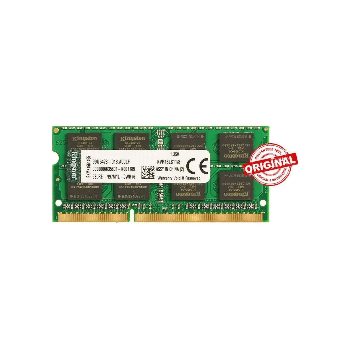 Asus R500N, R500V Uyumlu 8gb DDr3 Kingston Notebook Ram Bellek