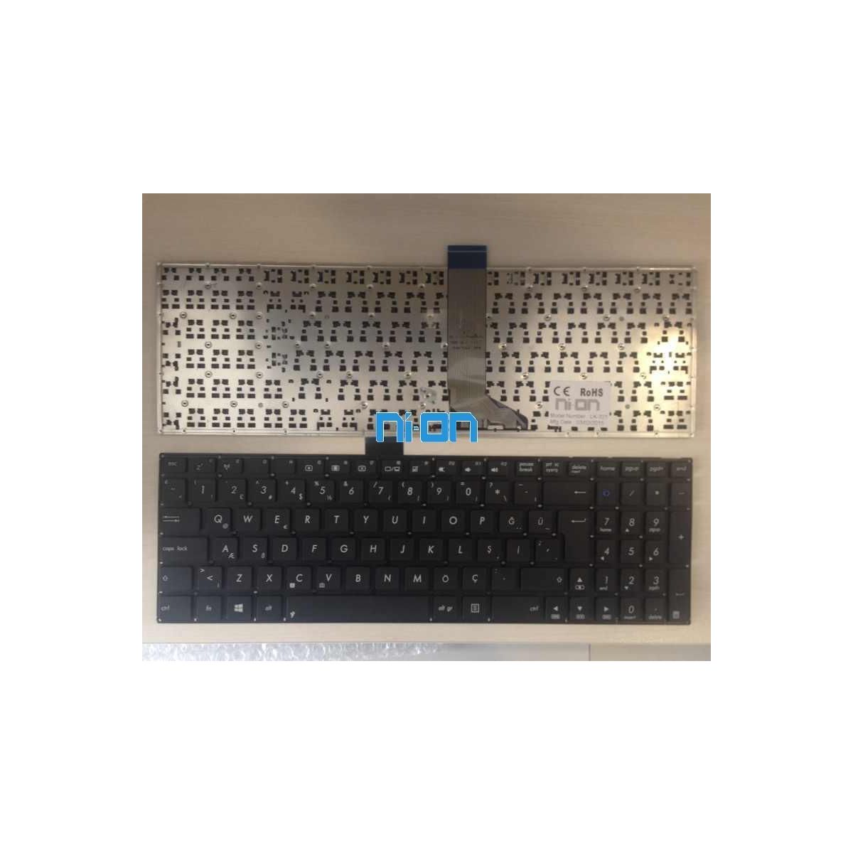Clavier Français Asus Pro - Équiv. 0KNB0-6270FR00 NSK-UN35U 0F Français