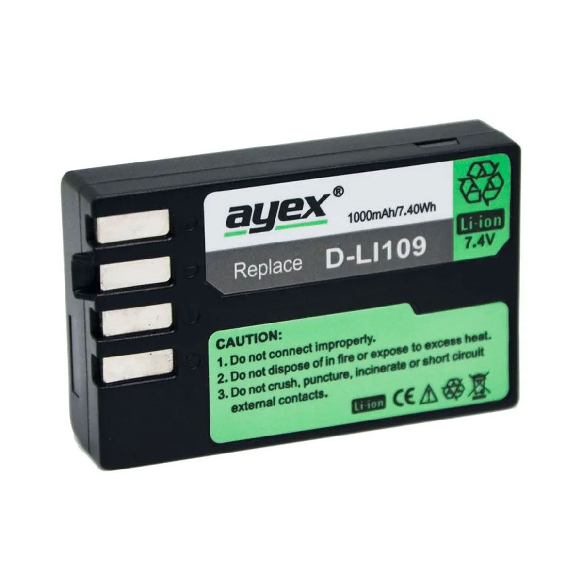 subtel, Batería para Cámara, Compatible con Pentax K-r, K-m, *istD