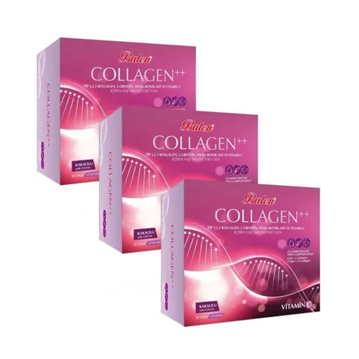 Balen Collagen Kakao Aromalı 3x30 Saşe Fiyatları