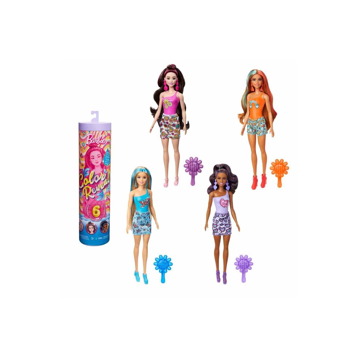 Barbie HRK06 Color Reveal Gökkuşağı Serisi Fiyatları