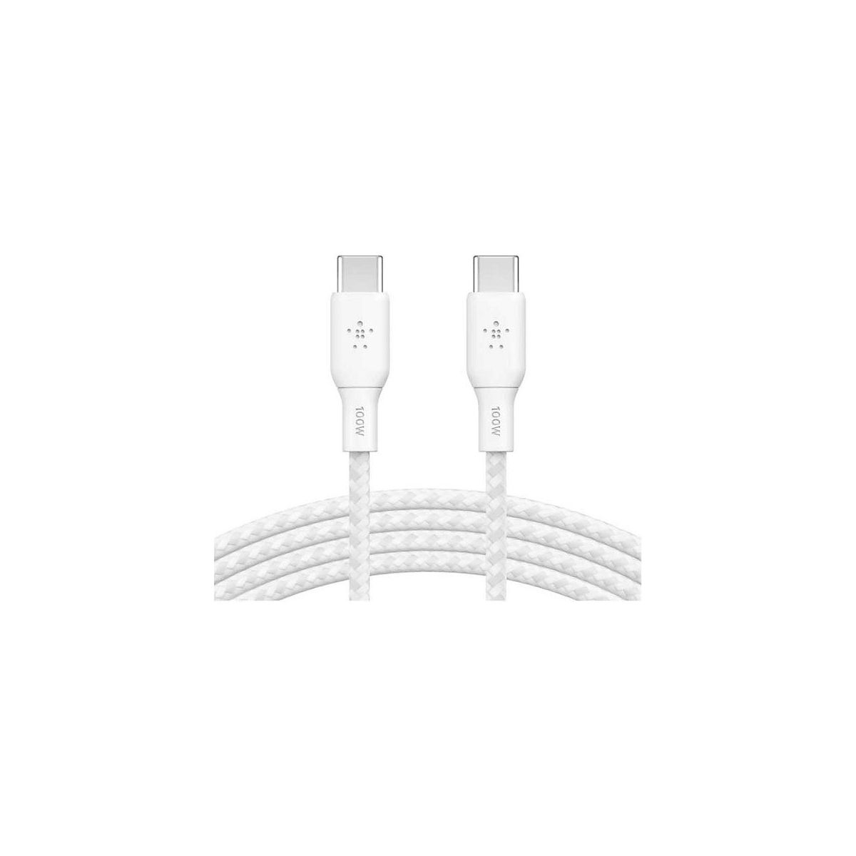 Belkin BoostCharge Pro 140W Dual USB-C to C Cable 1.5m (Black)