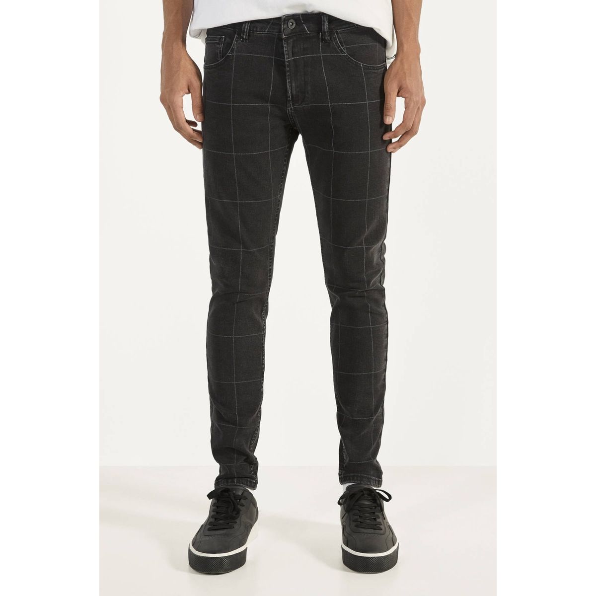 Bershka Erkek Gri Koton Jogger Pantolon 00298478 Trendyol