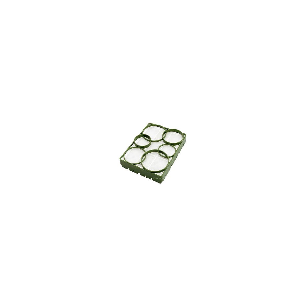 Vhbw filtro compatibile con Bosch BSA2825GB/02, BSA2825GB/05, BSA 3100/05, BSA 2822/06 aspirapolvere - Filtro aria di scarico, bianco / grigio | Leroy Merlin