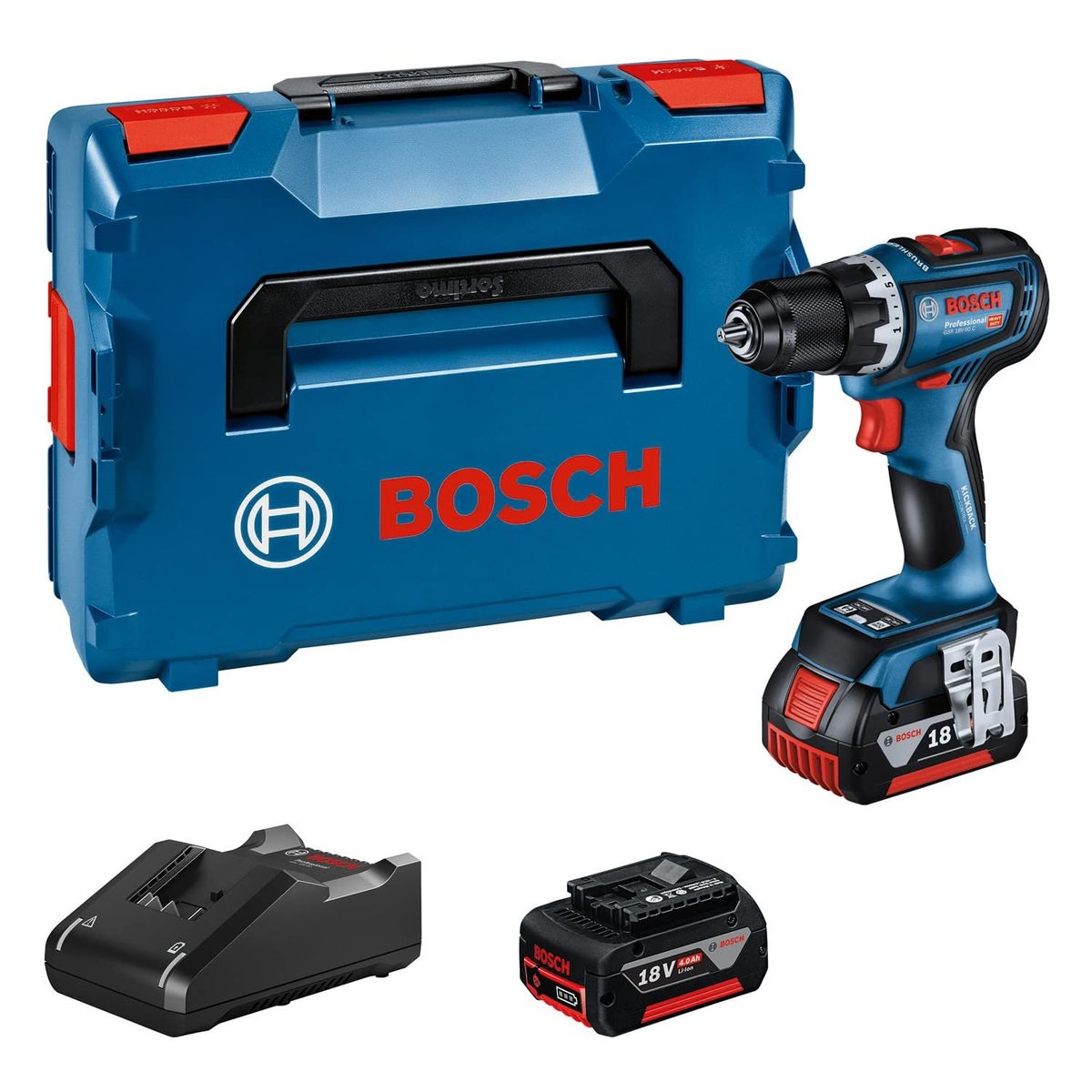Bosch - Kit 3 outils BOSCH 18V + Bag GSR/GST/GKS 2x 5.0A